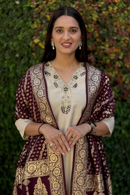 Launching New Designers Kurti Pent Dupatta Set..