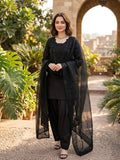 Designer Crepe Farshi Salwar Suit Set